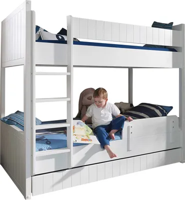Produktbild von Vipack Etagenbett Robin, Weiß