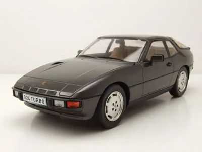 Produktbild von Porsche 924 Turbo 1979 dunkelgrau metallic Modellauto 1:18 MCG