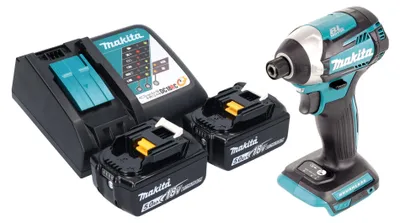 Zdjęcie produktu dla Makita DTD 154 Z akumulatorowy klucz udarowy 18 V 175 Nm 1/4" bezszczotkowy Solo - bez akumulatora, bez ładowarki