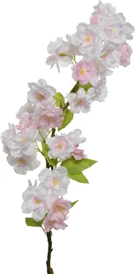 Produktbild von Kunstblumen Kirschblüten Zweig 79cm hellrosa