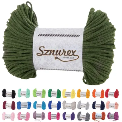 Makramee-Garn 5 mm x 100 m, 40 Farben, Oeko-Tex zertifiziert
