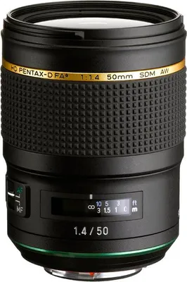 Image de PENTAX Objectif 50mm f/1.4 HD FA SDM AW