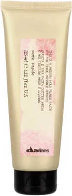 Obrázek produktu pro Davines Medium Hold Pliable Paste, Pasta na vlasy, Unisex, 125 ml, AQUA / WATER / EAU, PROPYLENE GLYCOL, VP/VA COPOLYMER, ISOHEXADECANE, CERESIN, HYDROGENATED CASTOR..., 1 kusů