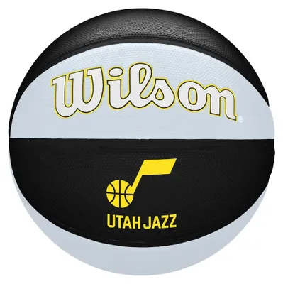 Produktbild von Wilson - "Team Tribute Utah Jazz" Basketball, NBA PP9773 (7) (Weiß/Schwarz)