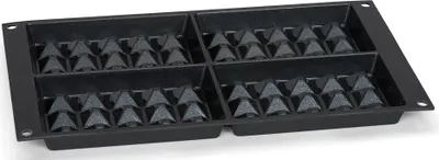 Produktbild von Patisse Starflex Silikon Waffel Backblech - Backform - Waffelform für 4 Waffeln - 19196