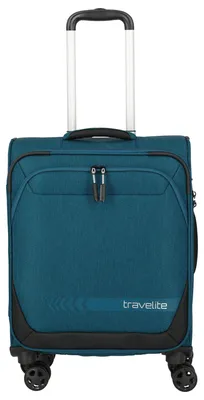 Imagen del producto de Maleta con ruedas Travelite KICK OFF, 4 ruedas, color petróleo