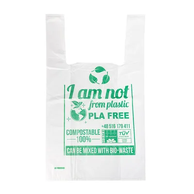 Image de Sac BIO écologique compostable Paquet de 100 pièces