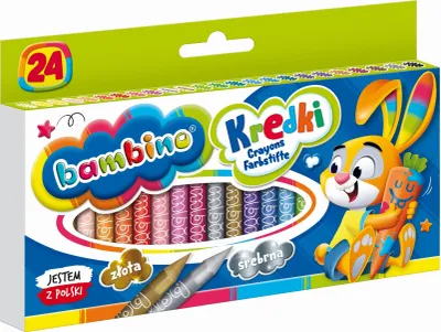 Immagine prodotto di Bambino pastelli in argilla caolino 24 colori