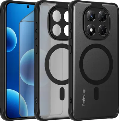 Zdjęcie produktu dla Etui do Xiaomi Redmi Note 14 Pro 4G do MagSafe MATT WZMACNIANE FOLIA