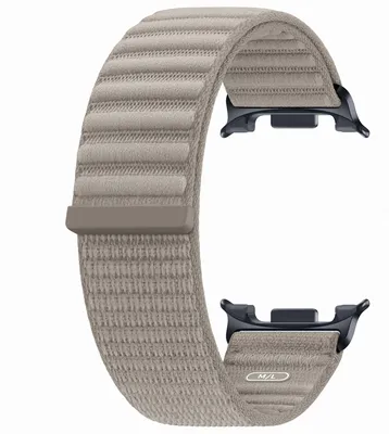 Productafbeelding van Samsung Originele Fabric Band voor de Samsung Galaxy Watch 9 (40/44mm) / Watch 8 (40/44mm) / Classic (46mm) - Maat M/L - Cream