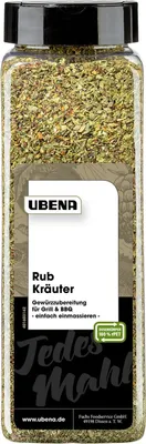 Obrázek produktu pro Přípravek na potírání bylinek Ubena vybraná směs koření 400g