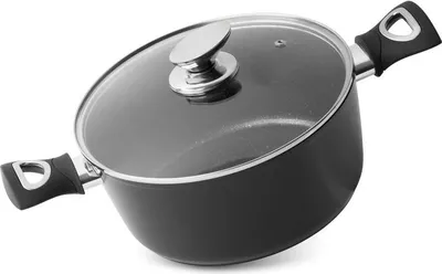 Produktbild von Topf MagicHome Black Line, 24 cm, 4000 ml, mit Deckel