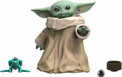 Produktbild von Hasbro F12035L0 Star Wars Baby Yoda Action-Figur zum Sammeln