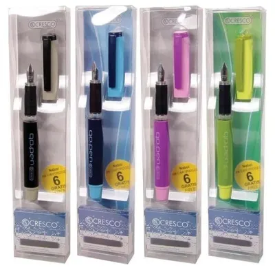 Obrázek produktu pro Plnicí pero Go Pen Colors + 6 náplní (smíšená sada) – Cresco