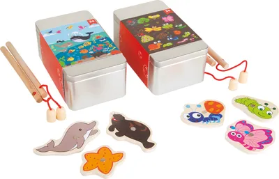 Zdjęcie produktu dla Zestaw 2 gier do łowienia rybek / Small Foot Design