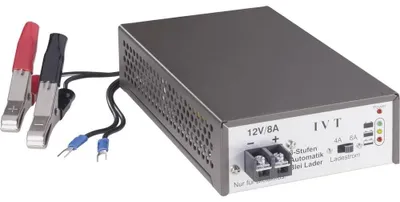 Produktbild von Acculader Automatischer Ladegerät für Autobatterien – 12V, 8A – Für Blei-Säure-Batterien