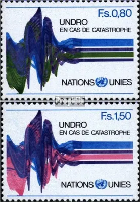 Produktbild von Briefmarken UNO - Genf 1979 Mi 81-82 (kompl.Ausg.) postfrisch UNDRO