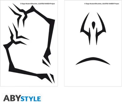 Productafbeelding van JUJUTSU KAISEN - Tattoos - 15x10 cm