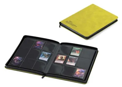 Produktbild von Prophila Collection 9 Pocket Premium Collectors Album mit Zipper, gelb