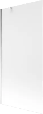 Produktbild von Mexen Next Badewannen-Faltwand 1-flügelig 90 x 150 cm, mattiert, Chrom - 895-090-000-00-30-01