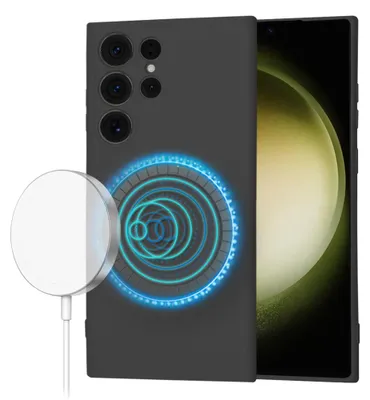 Obrázok produktu pre Techsuit SoftFlex MagSafe – puzdro na Samsung Galaxy S23 Ultra – čierny
