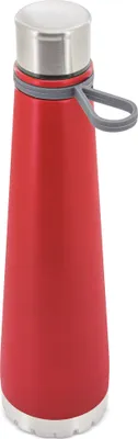 Produktbild von Design Stahlflasche Disen 650 ml - rot
