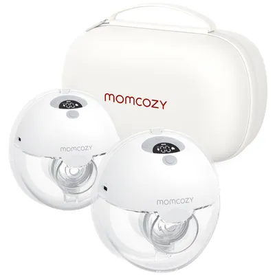 Zdjęcie produktu dla Momcozy BP180-GR00BA-A, 160 ml, Elektroniczny, Szary, Przezroczysty, Biały