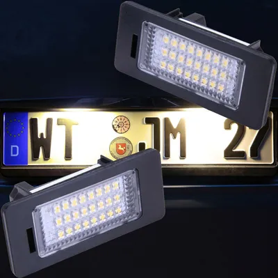 Produktbild von Led Kennzeichenbeleuchtung für BMW E82, E88, E90, E91, E92, E93, E39