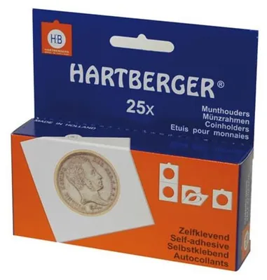 Produktbild von Lindner 8320048 HARTBERGER® Münzrähmchen-25er-Packung