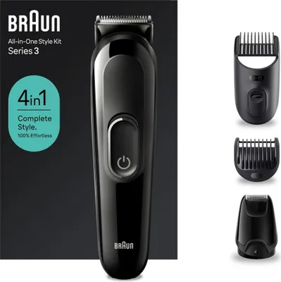 Produktbild von Braun SK3400 Series 3 All-in-One-Styling Kit Barttrimmer, Bodygroomer, Haarschneider