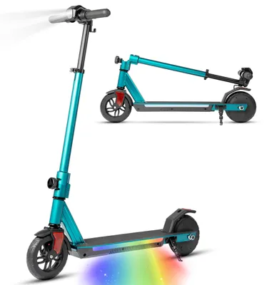 Produktbild von Jugendfahrrad 24 Zoll Faltrad RH 34cm mit 7-Gang Schaltung & Scheibenbremse Klapprad für Kinder ab 10 Jahre Jungen & Mädchen Aluminium Schwarz