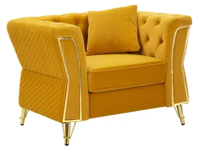 Productafbeelding van Plantenstandaards Golvy van goudkleurig ijzer — set Ø 21x40 en Ø 19x22 cm