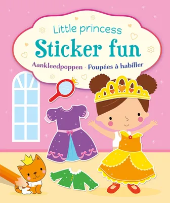 Produktbild von Little Princess Sticker Fun - Aankleedpoppen Stickerboek