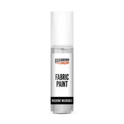 Produktbild von PENTART Stofffarbe Metallic, 20 ml, Silber