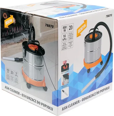 Immagine prodotto di Aspiratore per cenere 800W, 20 litri