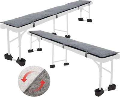 220 cm vankúše na pivnú lavicu s 12 chráničmi podlahy