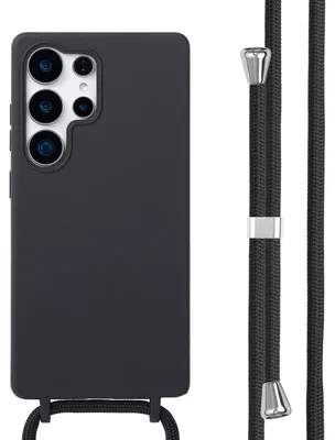 Obrázok produktu pre imoshion Silikónové puzdro so šnúrou pre Samsung Galaxy S25 Ultra - čierne
