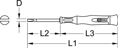 Immagine prodotto di KS TOOLS Cacciavite Chiave a bussola Cacciavite 500.7702
