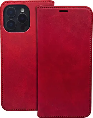 Imagen del producto de Elegante funda de cuero para teléfono móvil, compatible con Samsung Galaxy A17 5G, con compartimentos para tarjetas y función de soporte, color rojo