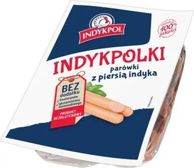 Obrázok produktu pre Indykpol Morčacie prsia – morčacie párky, cca 1 kg