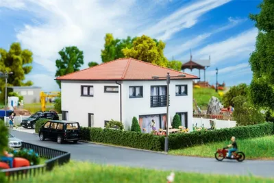 Image de FALLER 130648 WeberHaus ModernLife - Village et maisons d'habitation