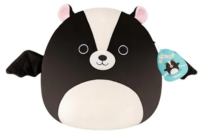 Produktbild von Squishmallows SQCR08594 - Skyler die Stinktier-Fledermaus 30 cm, offizielles Jaz