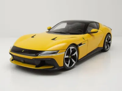Produktbild von Polistil 18FE02014 Ferrari 12 Cilindri 2024 gelb 1:18
