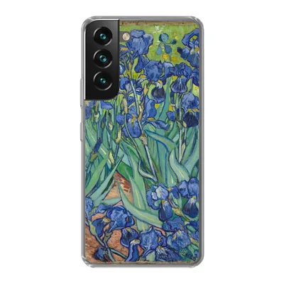 Produktbild von MuchoWow® Handyhülle Schutzhülle Hülle für Samsung Galaxy S22 Schwertlilien - Vincent van Gogh Silikon Softcase Handy Hülle - Mobiltelefonhülle