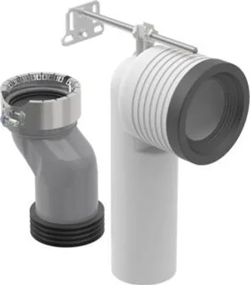 Produktbild von GEBERIT 152063001 Anschlussset f. Stand-WC