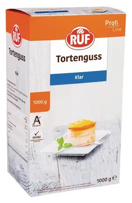 Produktbild von RUF Tortenguss klar (1 kg)