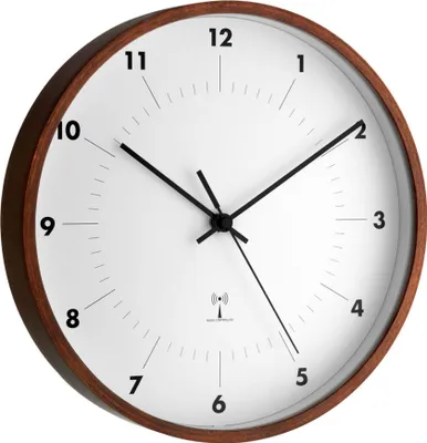Immagine prodotto di TFA 98.1097 Orologio da parete radiocomandato con struttura in legno