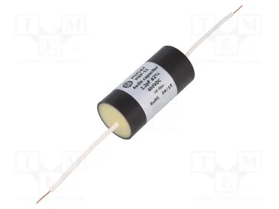 Produktbild von 1x Kondensator: Ø25x51mm 2,2uF 2% 400VDC -25÷85°C MKP11G522G-C -okondensatoren