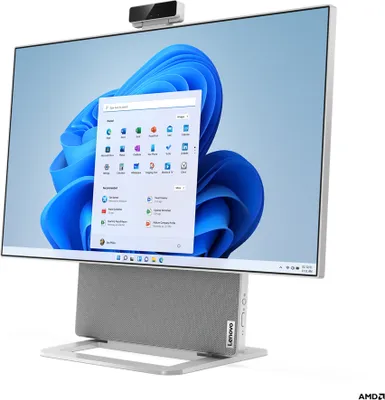 Image de Lenovo Yoga AiO 7 27ARH7 Gris nuage, Ryzen 7 6800H, 32GB RAM, 1TB SSD, Radeon RX 6600M
