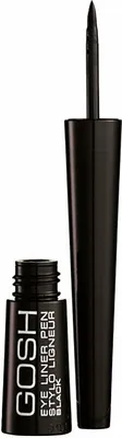 Zdjęcie produktu dla GOSH Eye Liner Pen, Pynny, Soiczek, Czarny, Black, 3 ml, 2,5 g